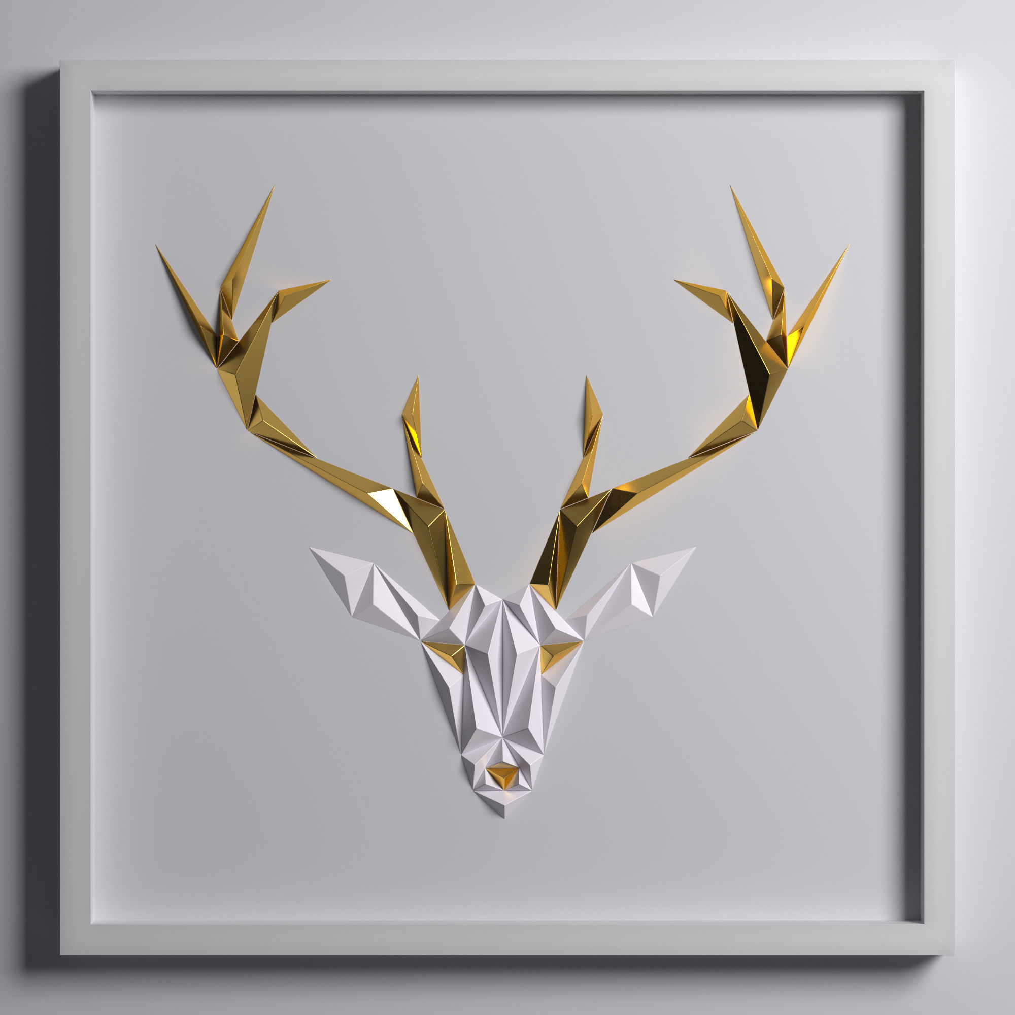 Paper Art Work 01 3D model | CGTrader