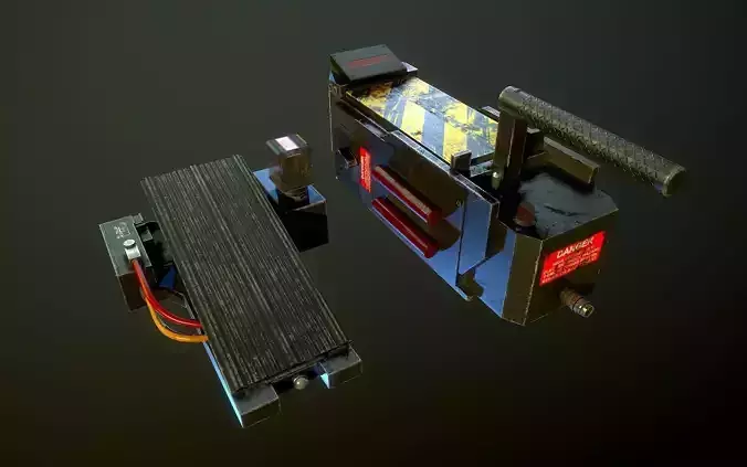 8 Ghostbusters Equipment 3D Model Collection