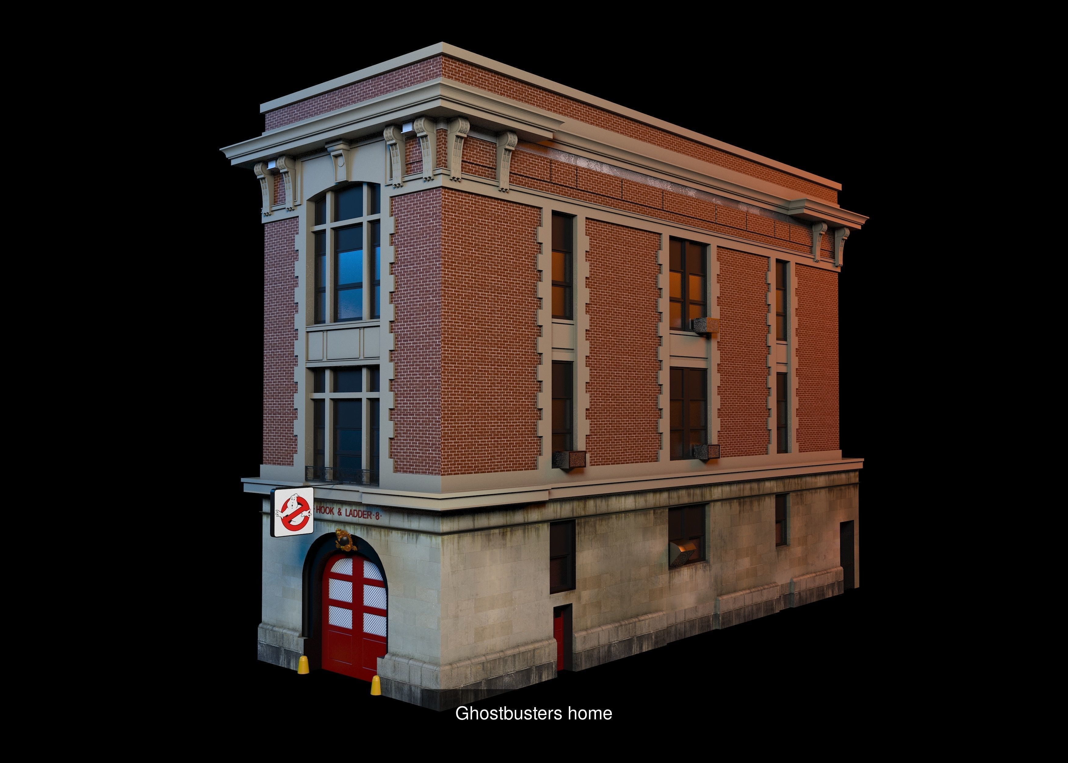 8 Ghostbusters Equipment 3D Model Collection_1