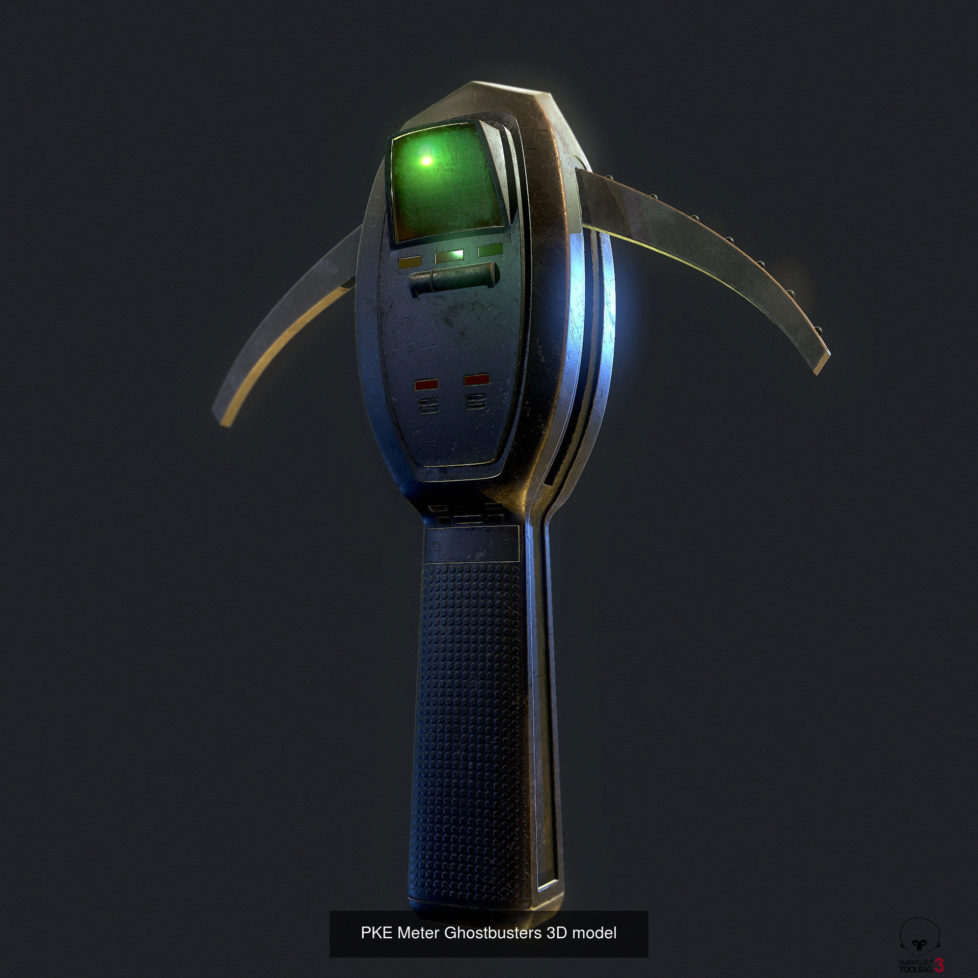 8 Ghostbusters Equipment 3D Model Collection_2