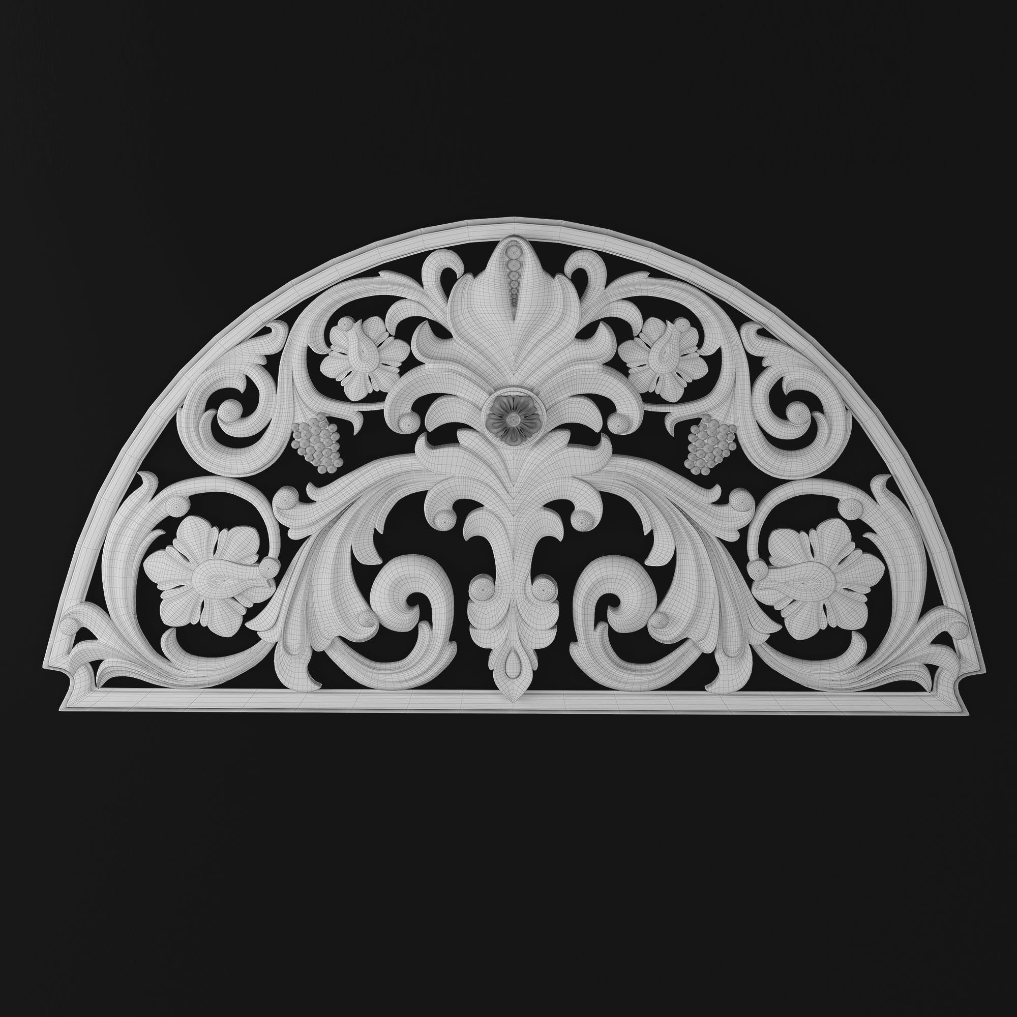 Decorative element 1 3D model_4
