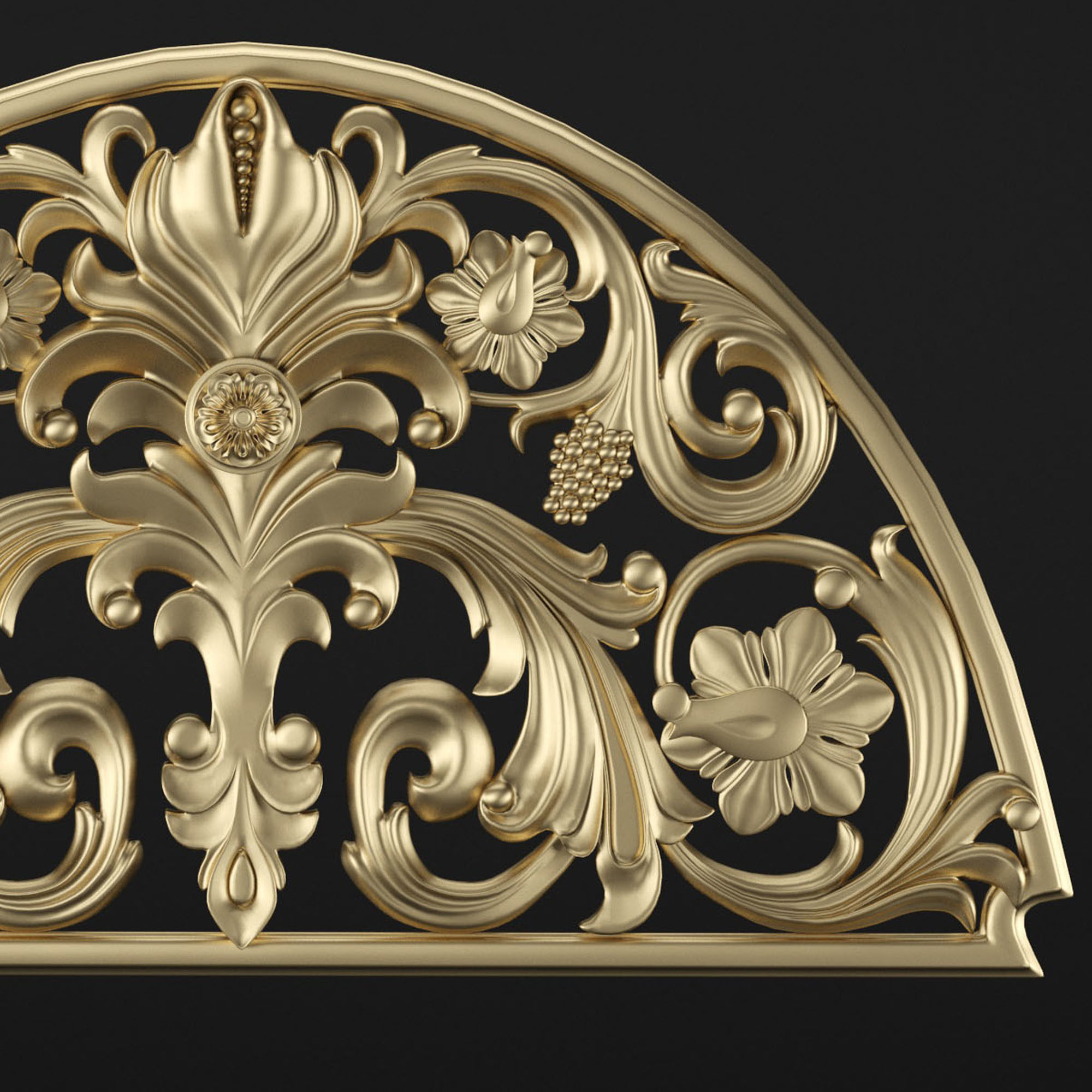 Decorative element 1 3D model_1