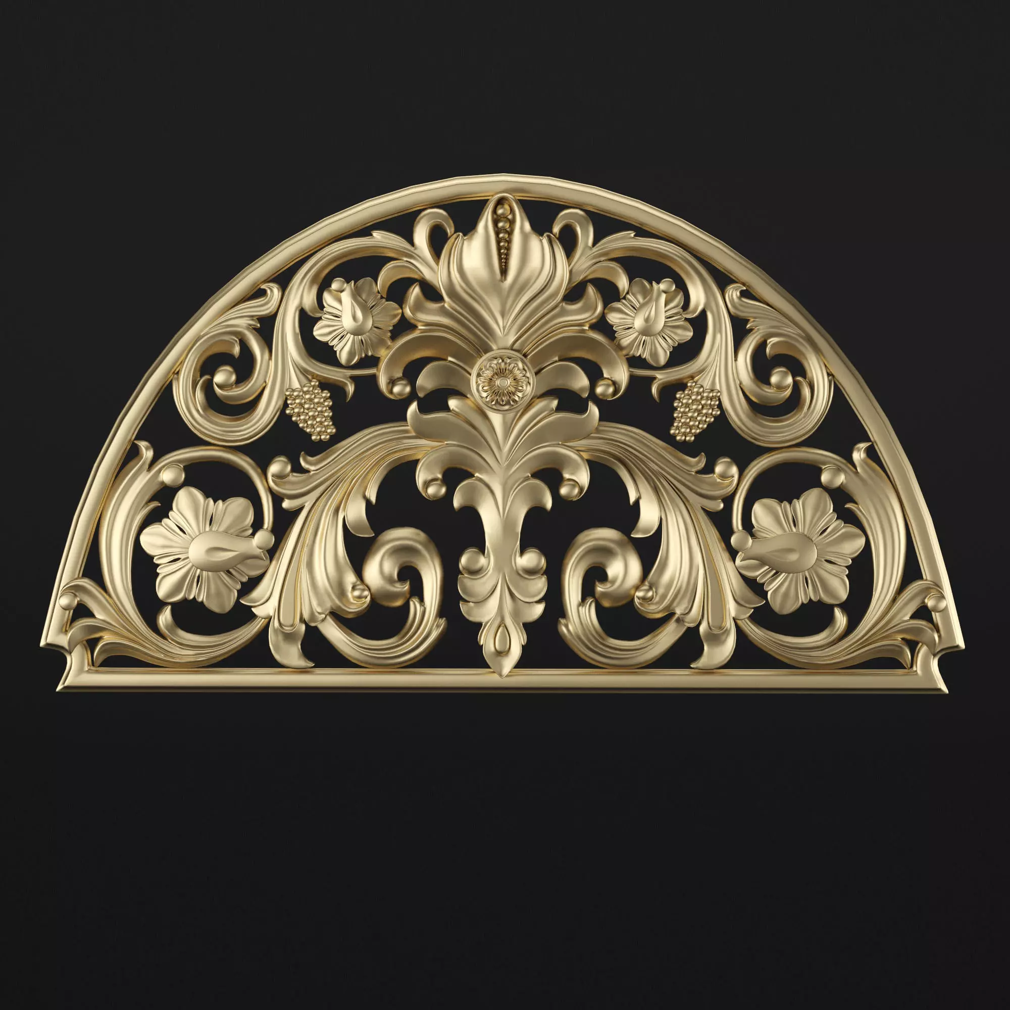 Decorative element 1 3D model_0