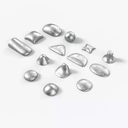 circuit Board Solder Blocks set with 4 different Texture sets 3D model circuit Board Solder Blocks set with 4 different Texture sets 3D model