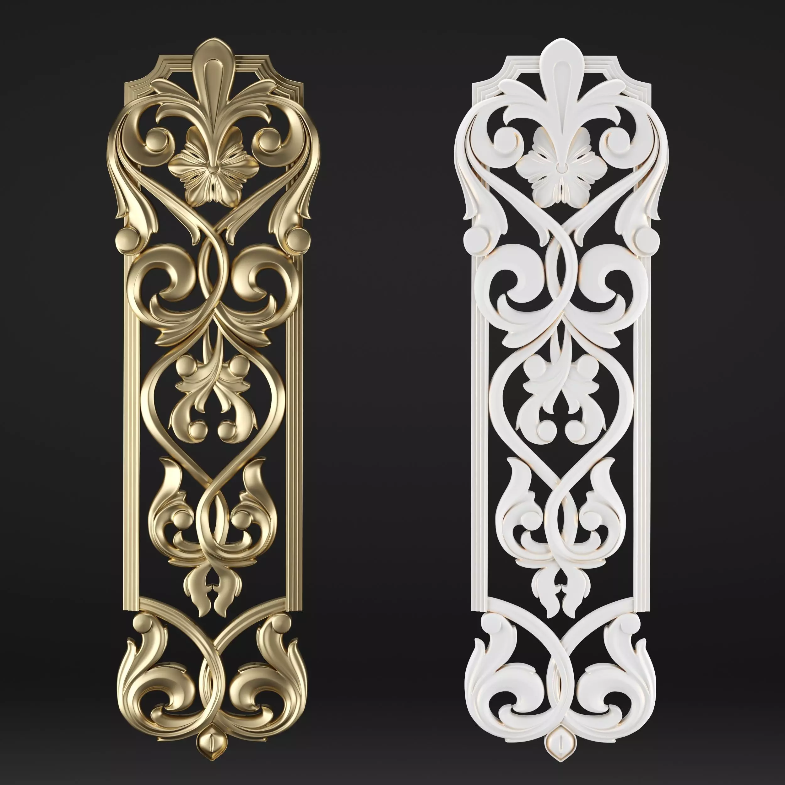 Decorative element 2 3D model_0