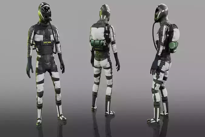 Offworld Exploration Spacesuit