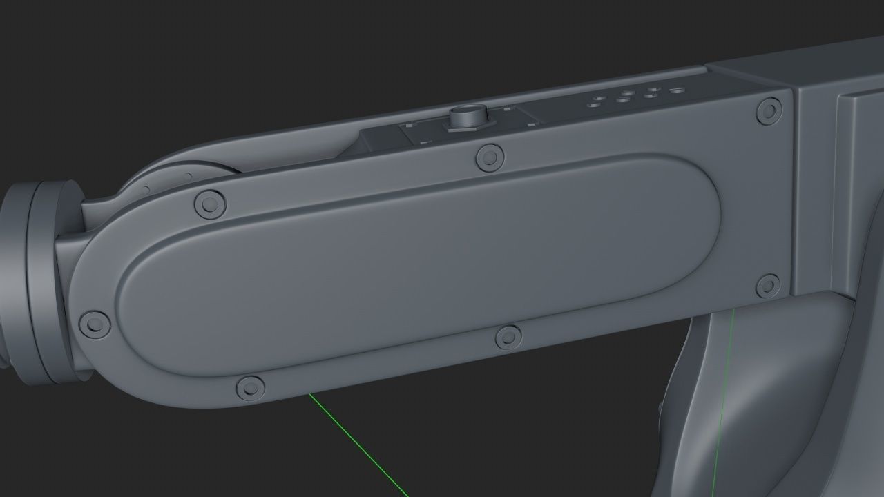 Fanuc LR MATE 200IB Cinema 4D Rigged Robotic Arm 3D model_18