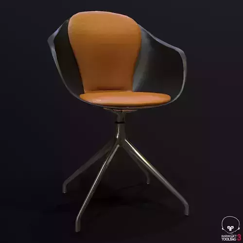Adelaide Chair Lowpoly 