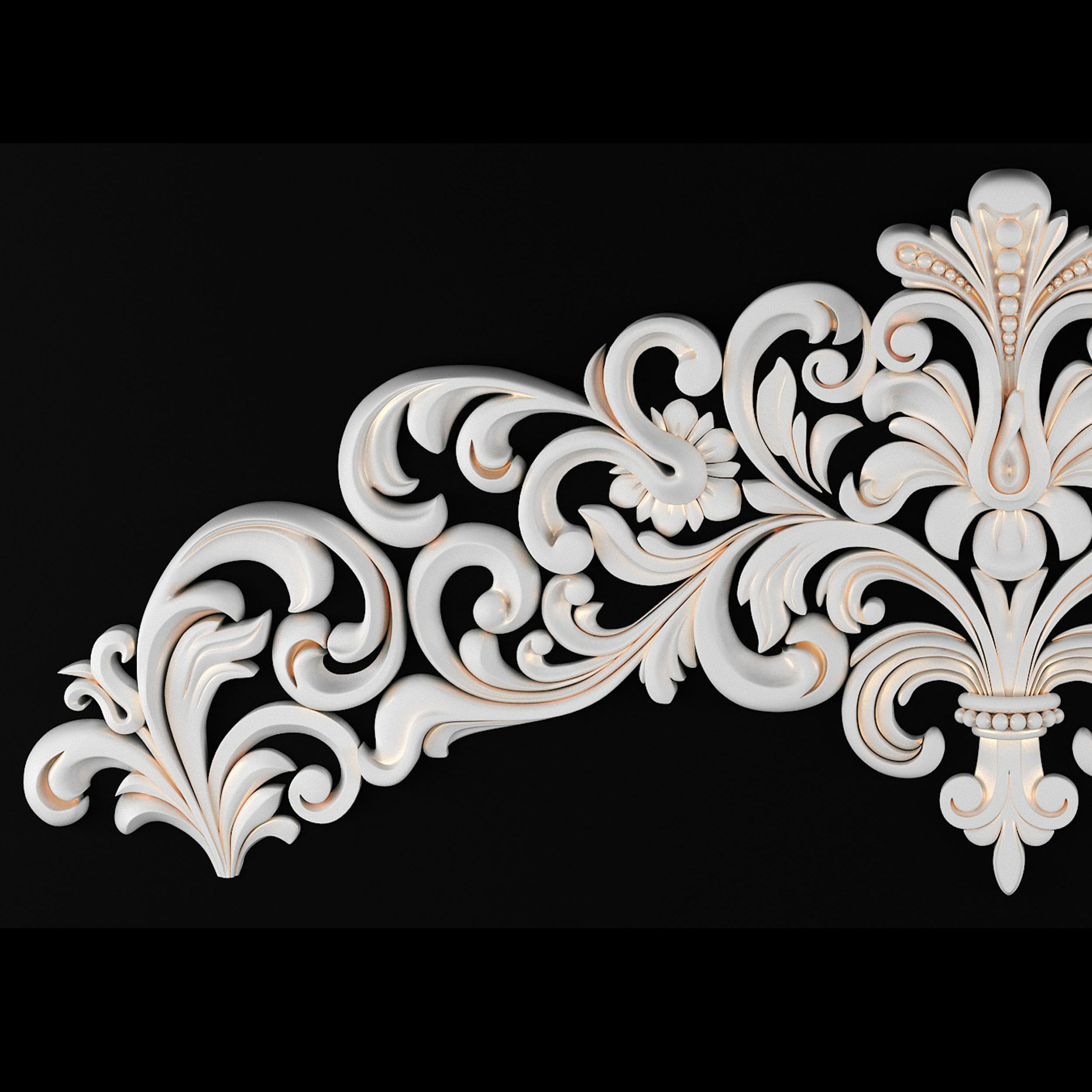 Decorative element 3 3D model_1