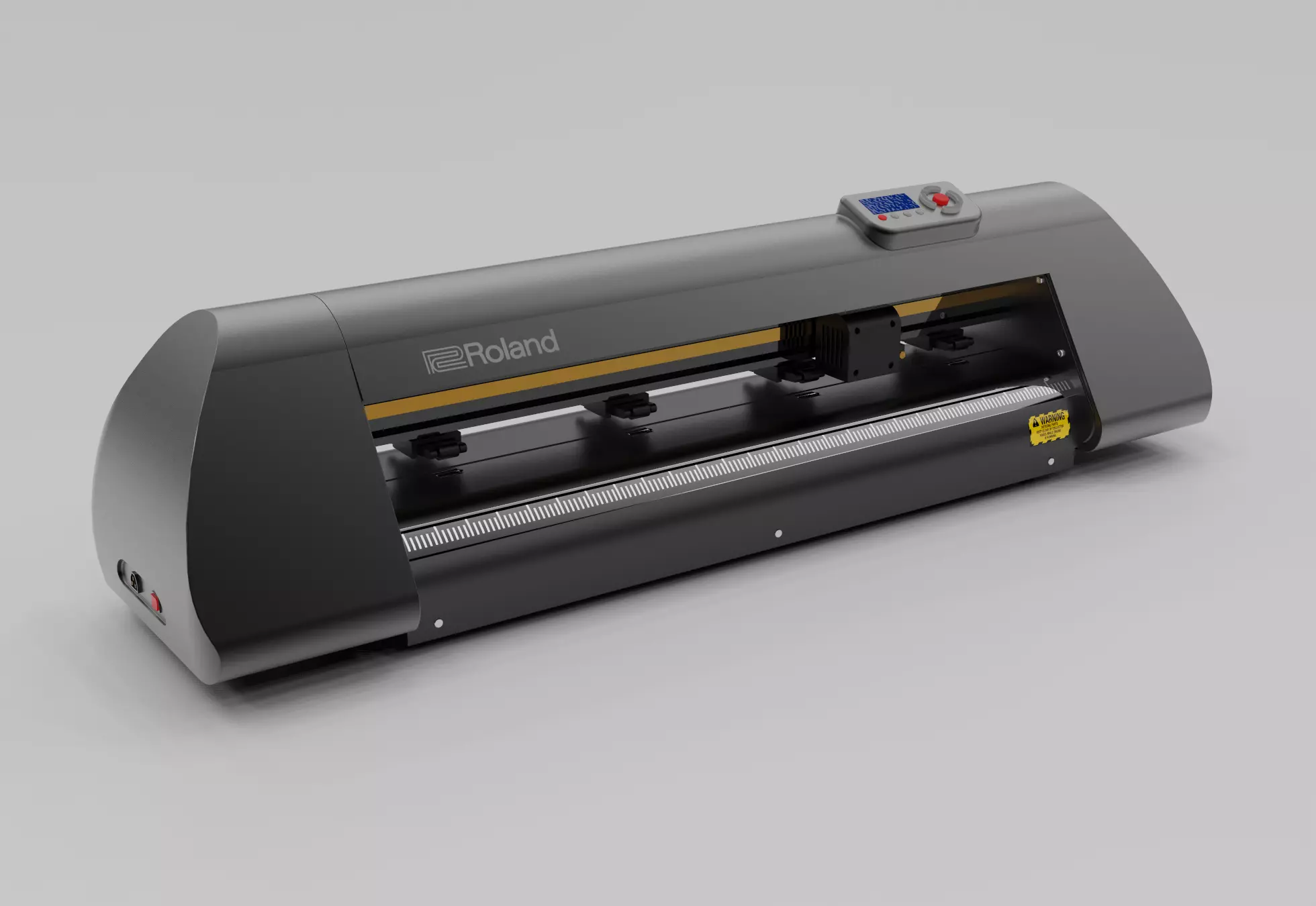 Roland Advanced Cutting Plotter Free low-poly 3D model_0