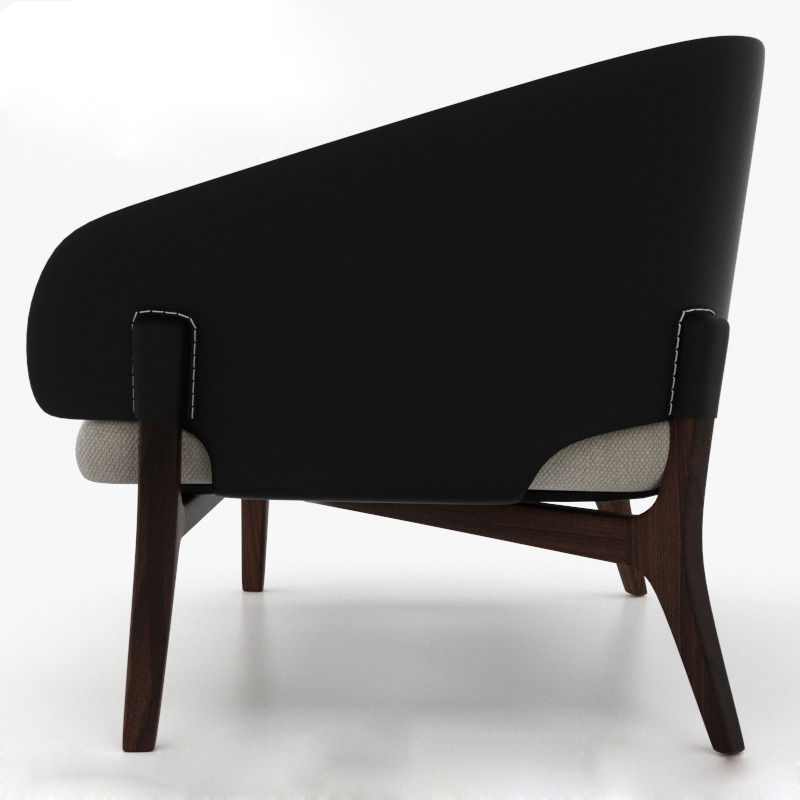 i 4 Mariani  Savile Row Chair 3D model_2