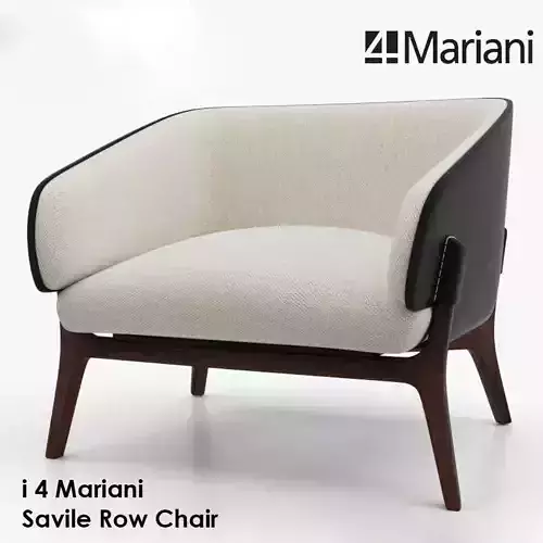 i 4 Mariani  Savile Row Chair 3D model