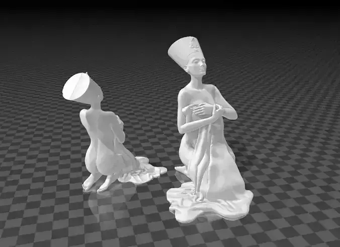 Queen Nefertiti 3D print model