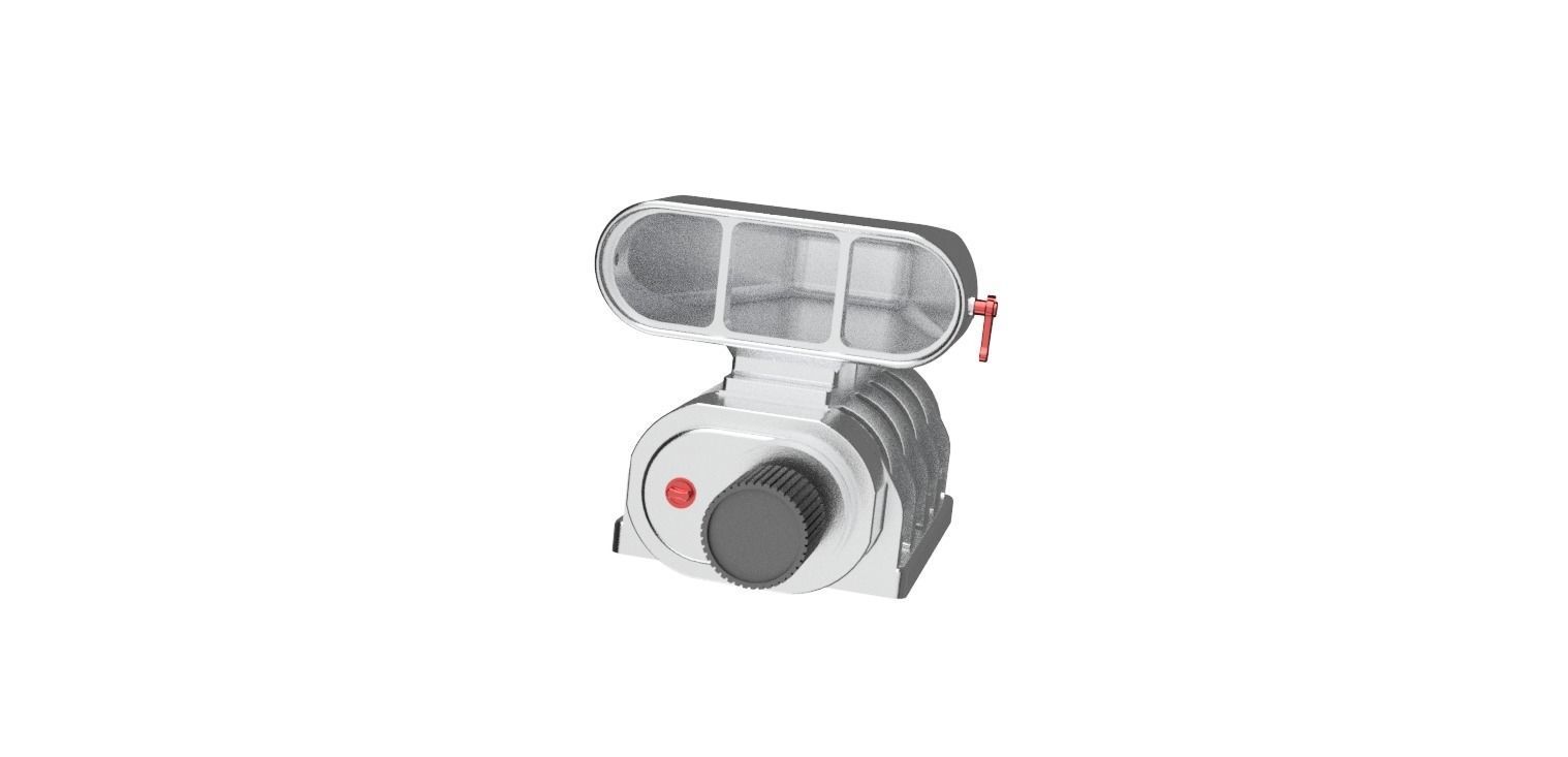 1to10 RC Supercharger -  3D print model 3D print model_5