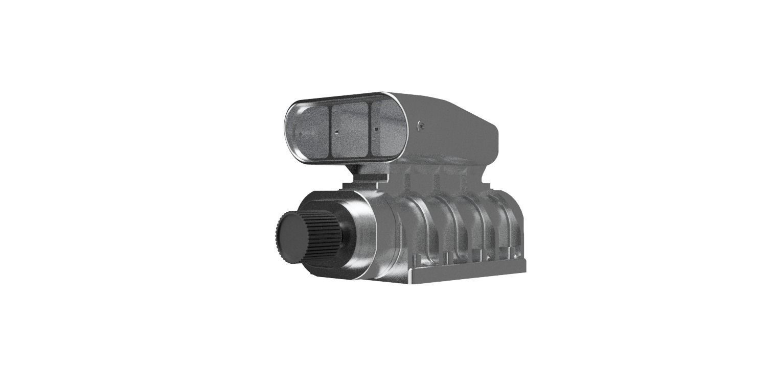 1to10 RC Supercharger -  3D print model 3D print model_4