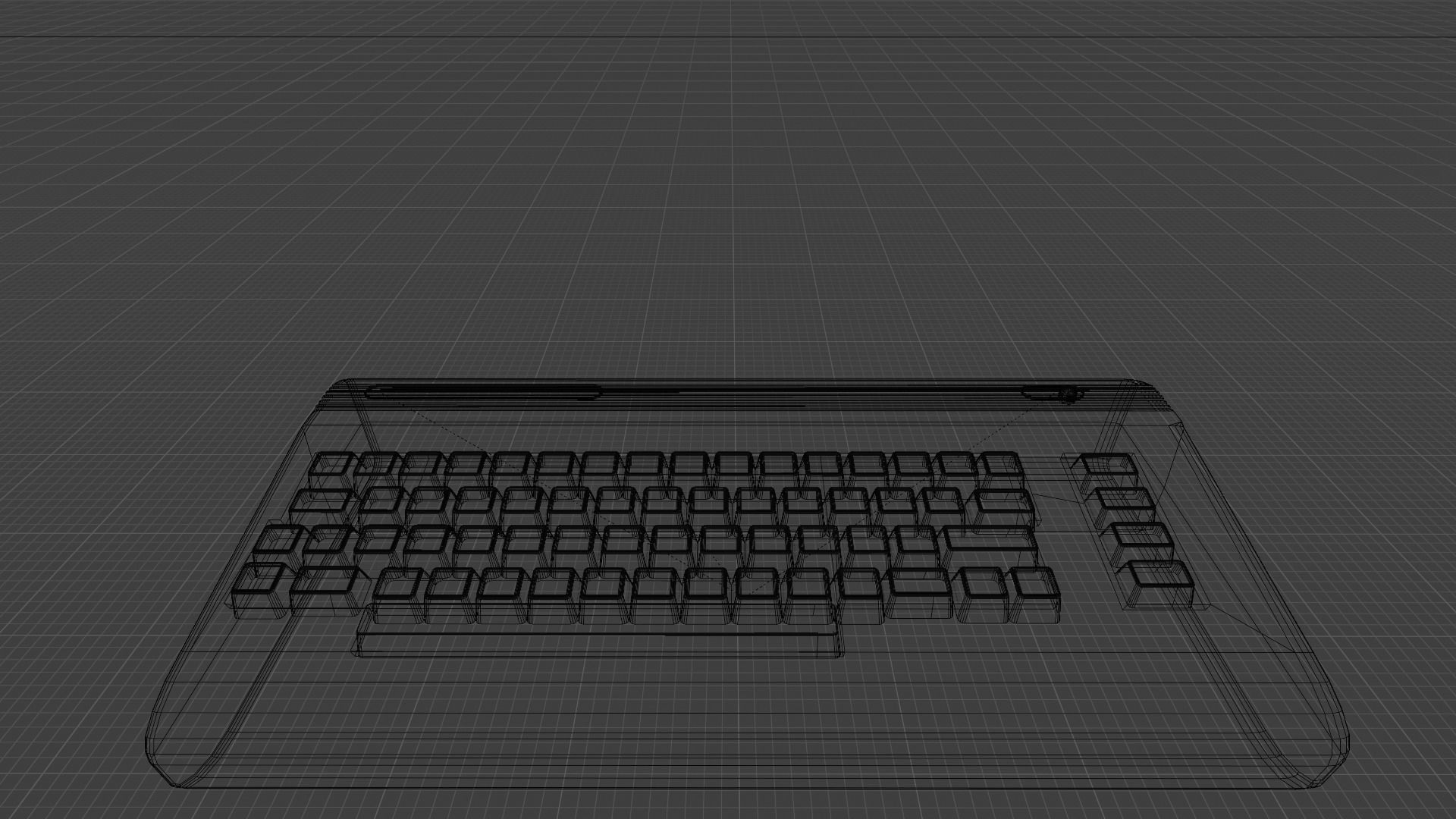 Commodore 64 Computer 3D Model Free 3D model_1