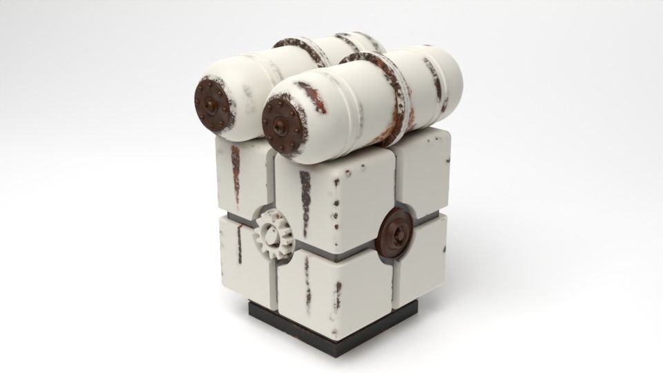 Star Wars Echo Base Crate  1-18 scale Kenner Hasbro  Free 3D print model_3