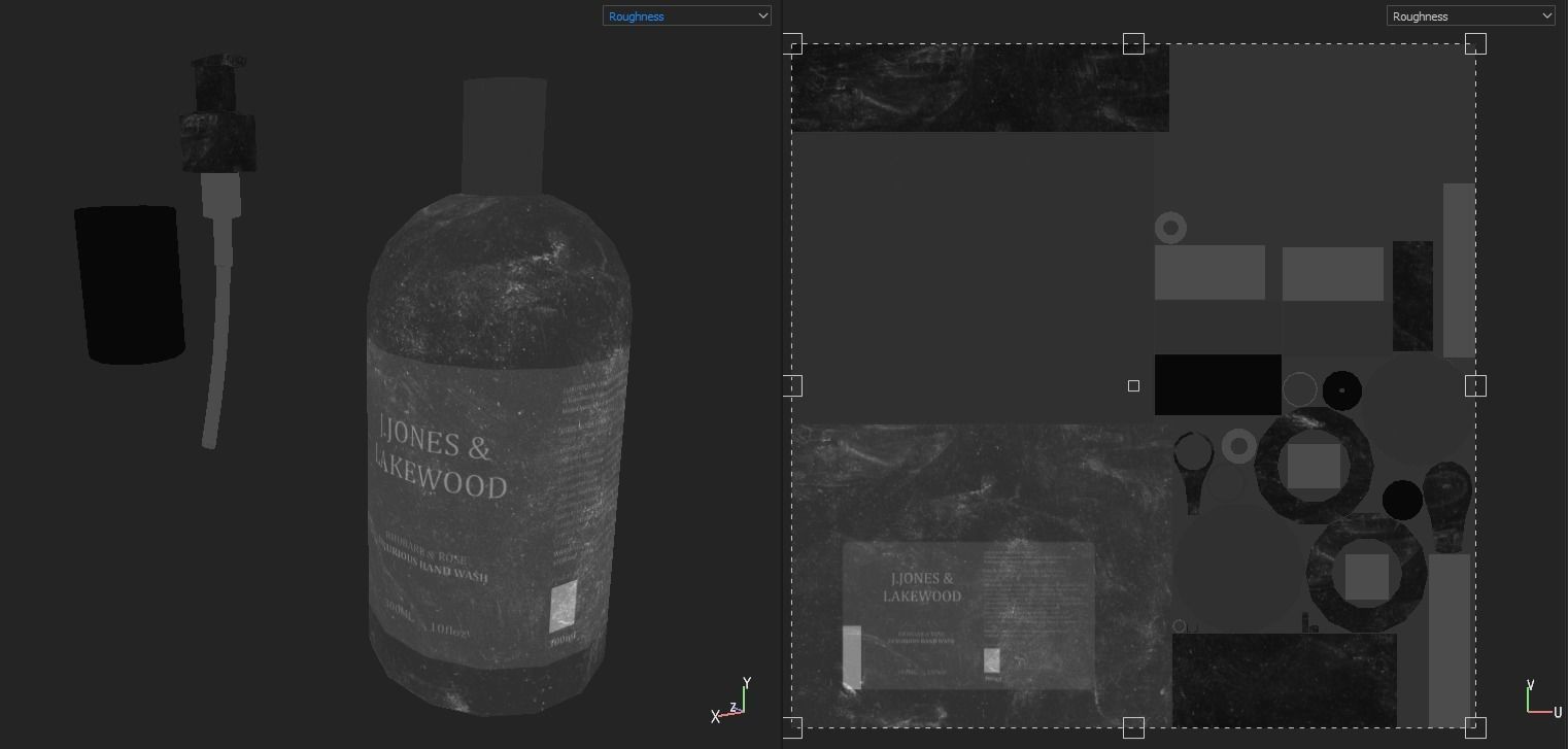 Hand Sanitizer Soap Dispenser  Low-poly 3D model_6