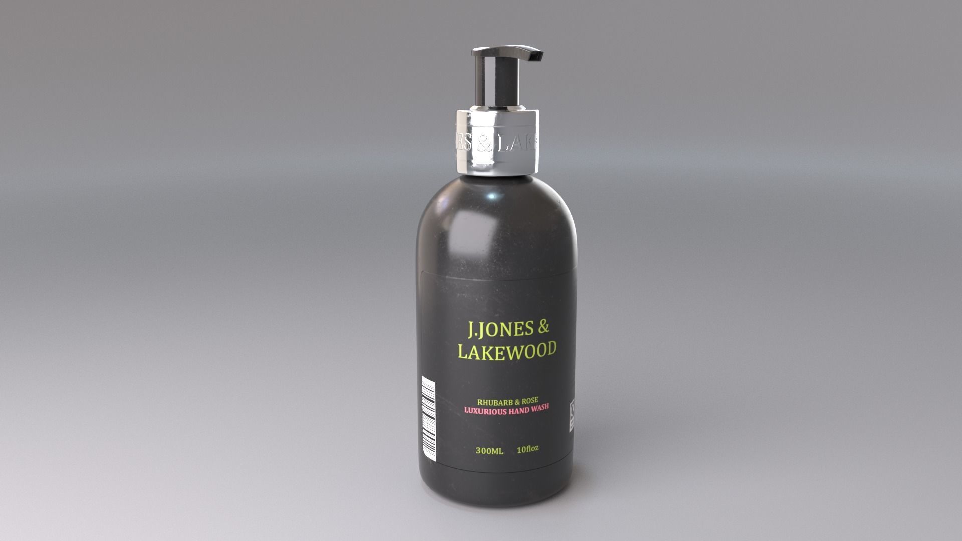 Hand Sanitizer Soap Dispenser  Low-poly 3D model_1