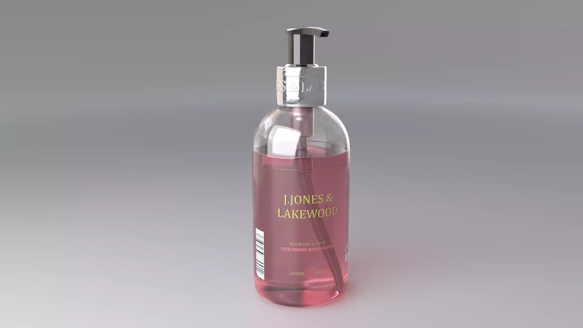 Hand Sanitizer Soap Dispenser  Low-poly 3D model_0