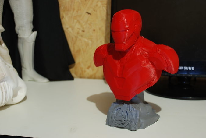 Iron Man Mark 85 Bust 3D print model