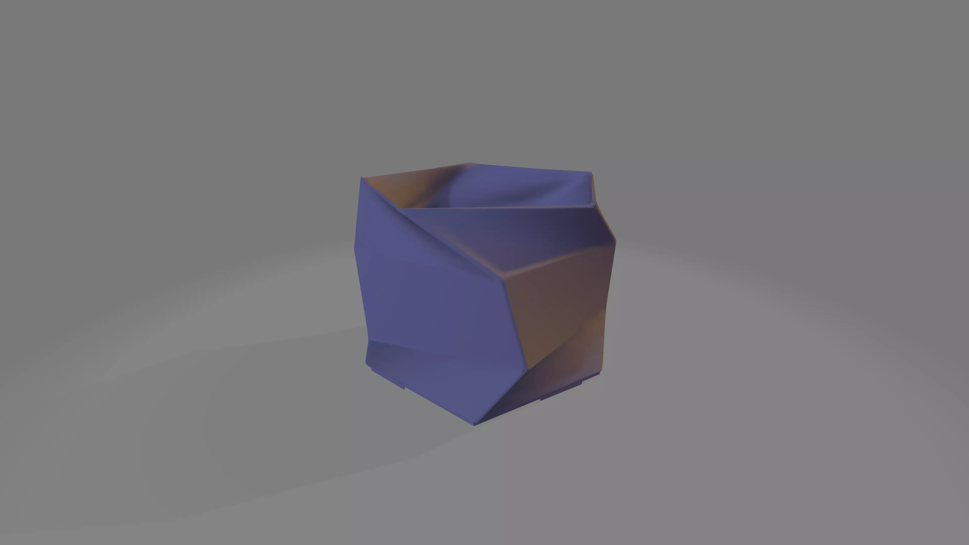 Pot for cactus 3D print model_0