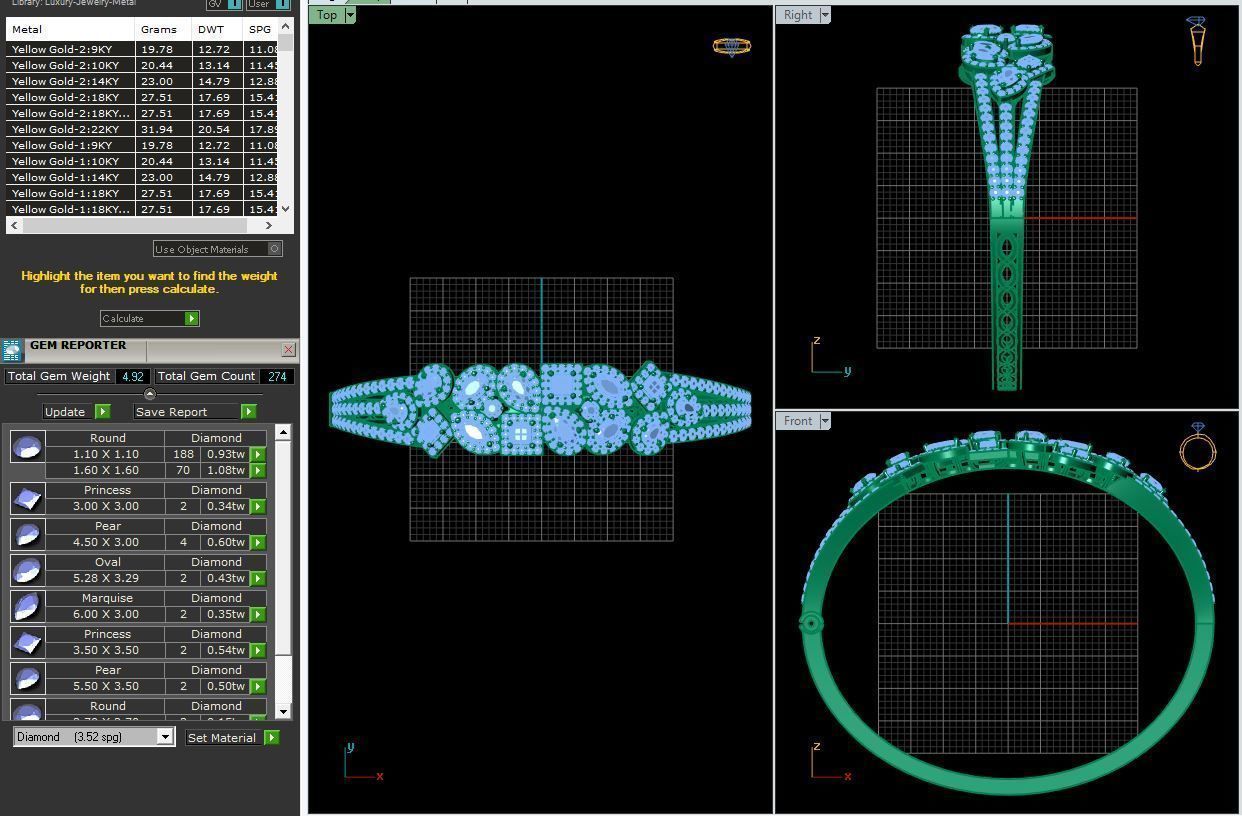 Fancy Breslate Bengle 03 3D print model_12
