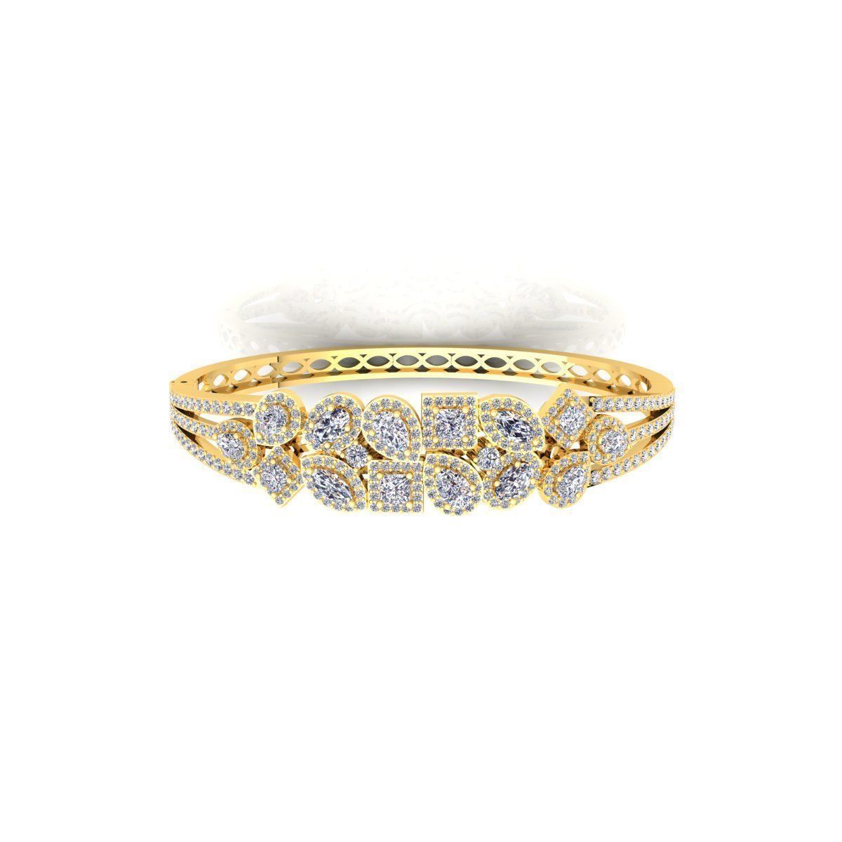 Fancy Breslate Bengle 03 3D print model_5