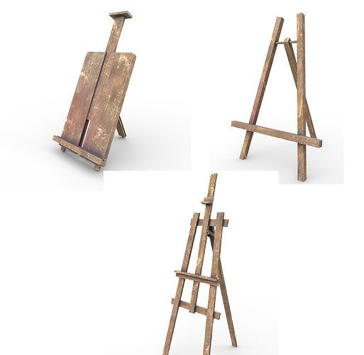 Easel pack - PBR 3D Model Collection