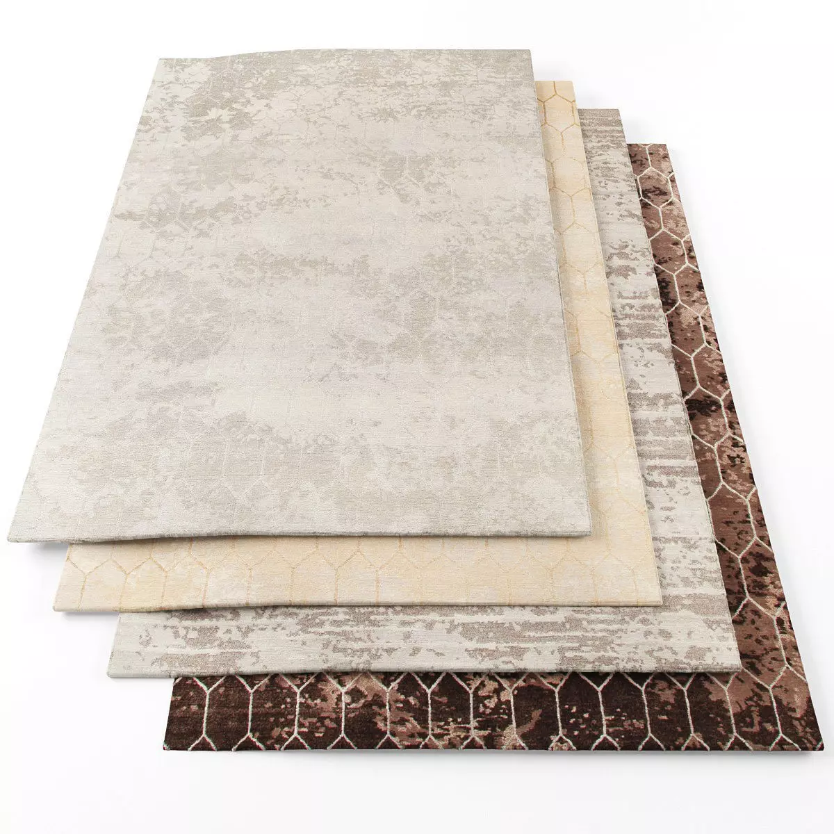 Rugs-855 rug Low-poly 3D model_0