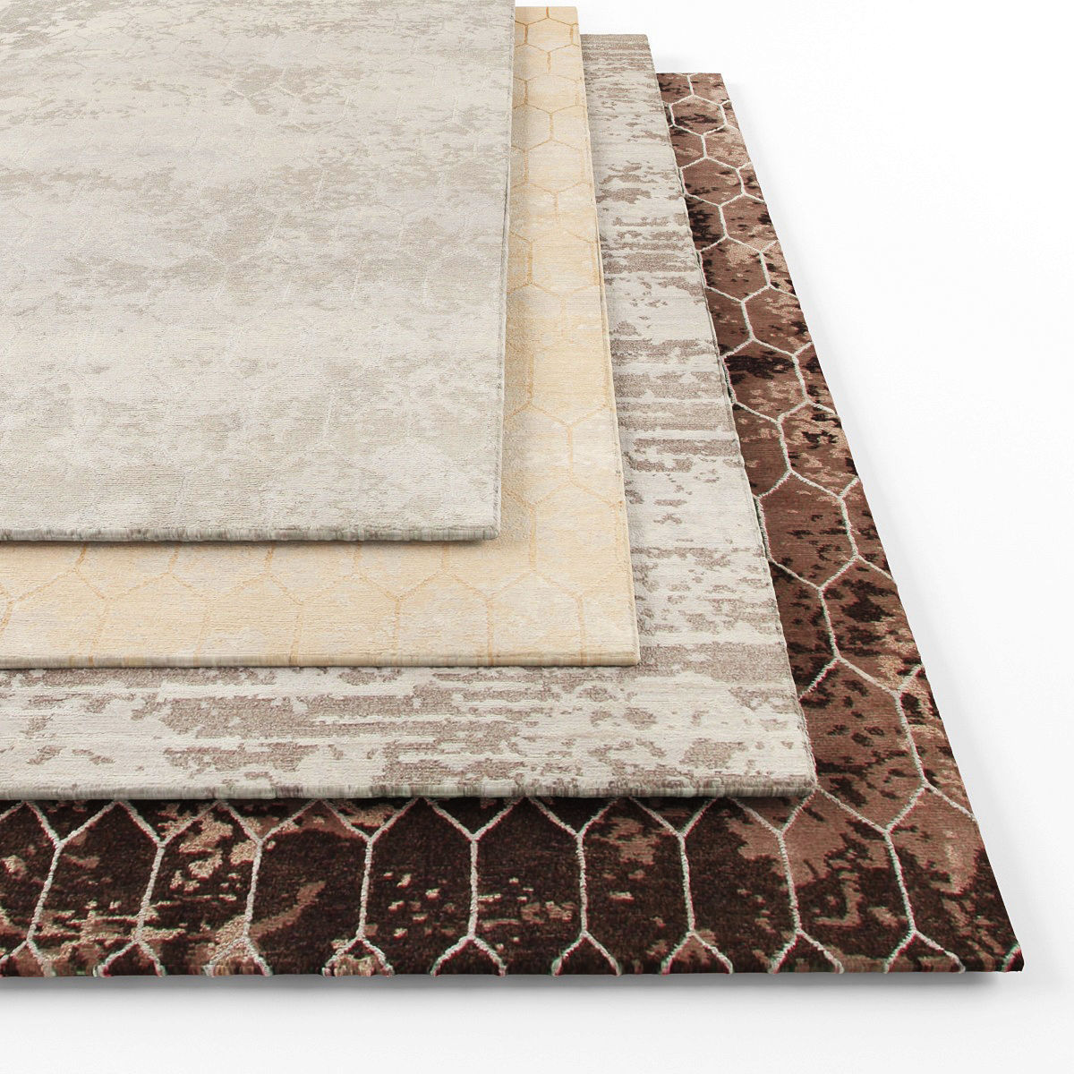 Rugs-855 rug Low-poly 3D model_1