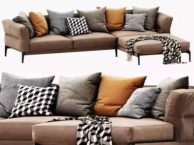 Flexform adda chaise lounge