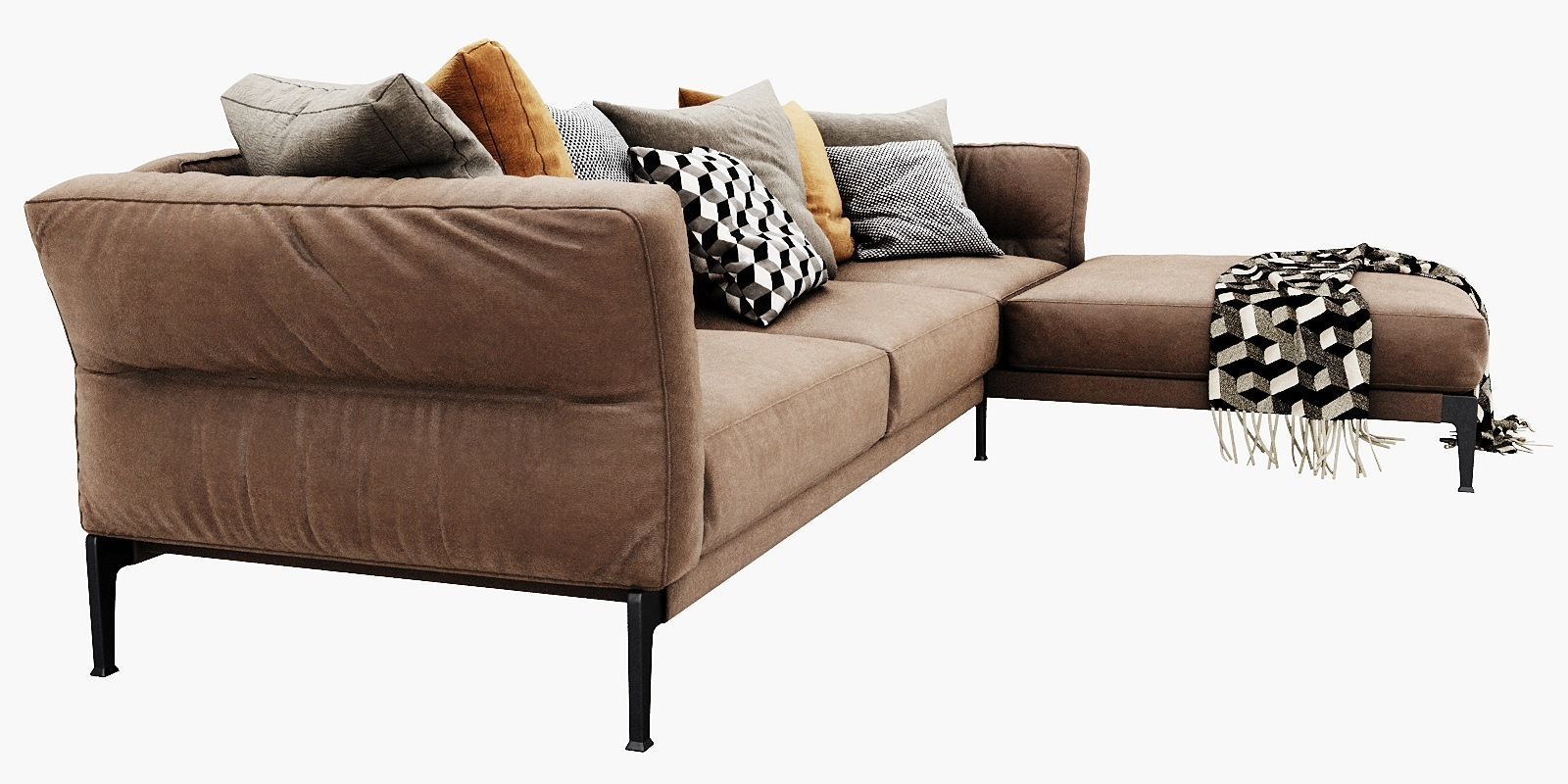 Flexform adda chaise lounge 3D model_11