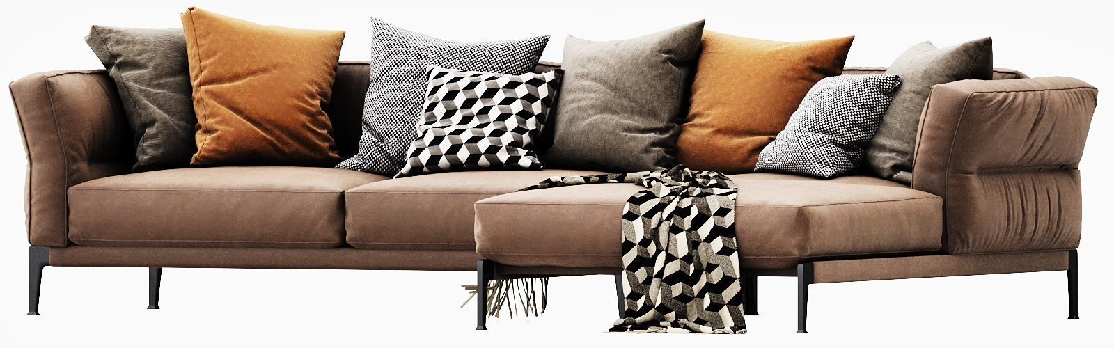 Flexform adda chaise lounge 3D model_14