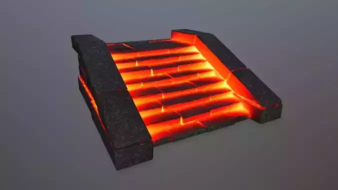 lava stair