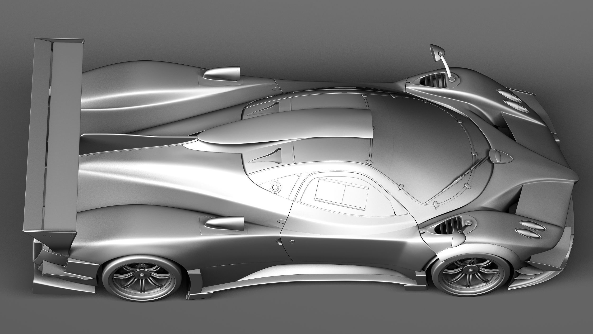 Pagani Zonda Revolucion 2013 3D model_15