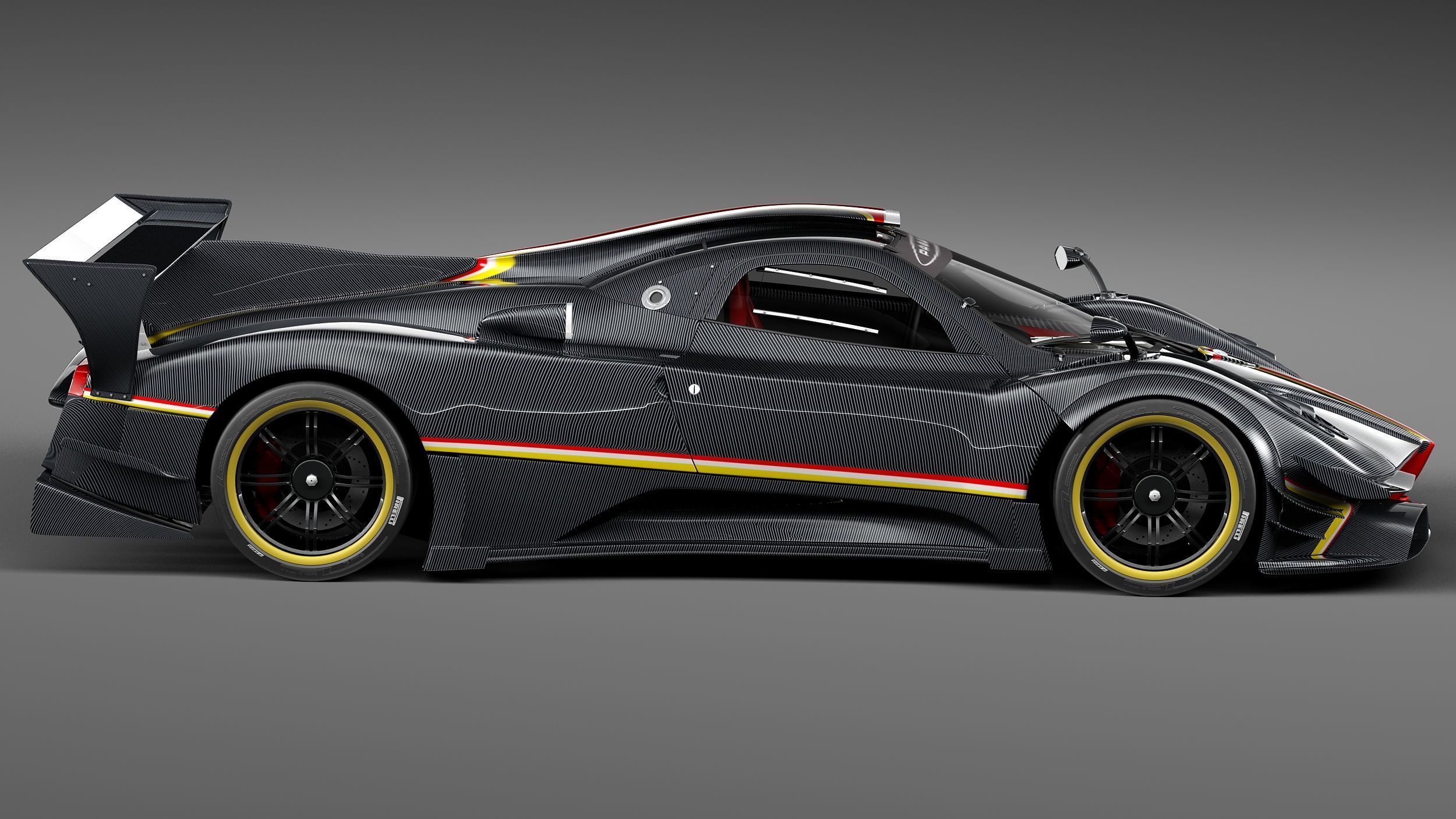 Pagani Zonda Revolucion 2013 3D model_6