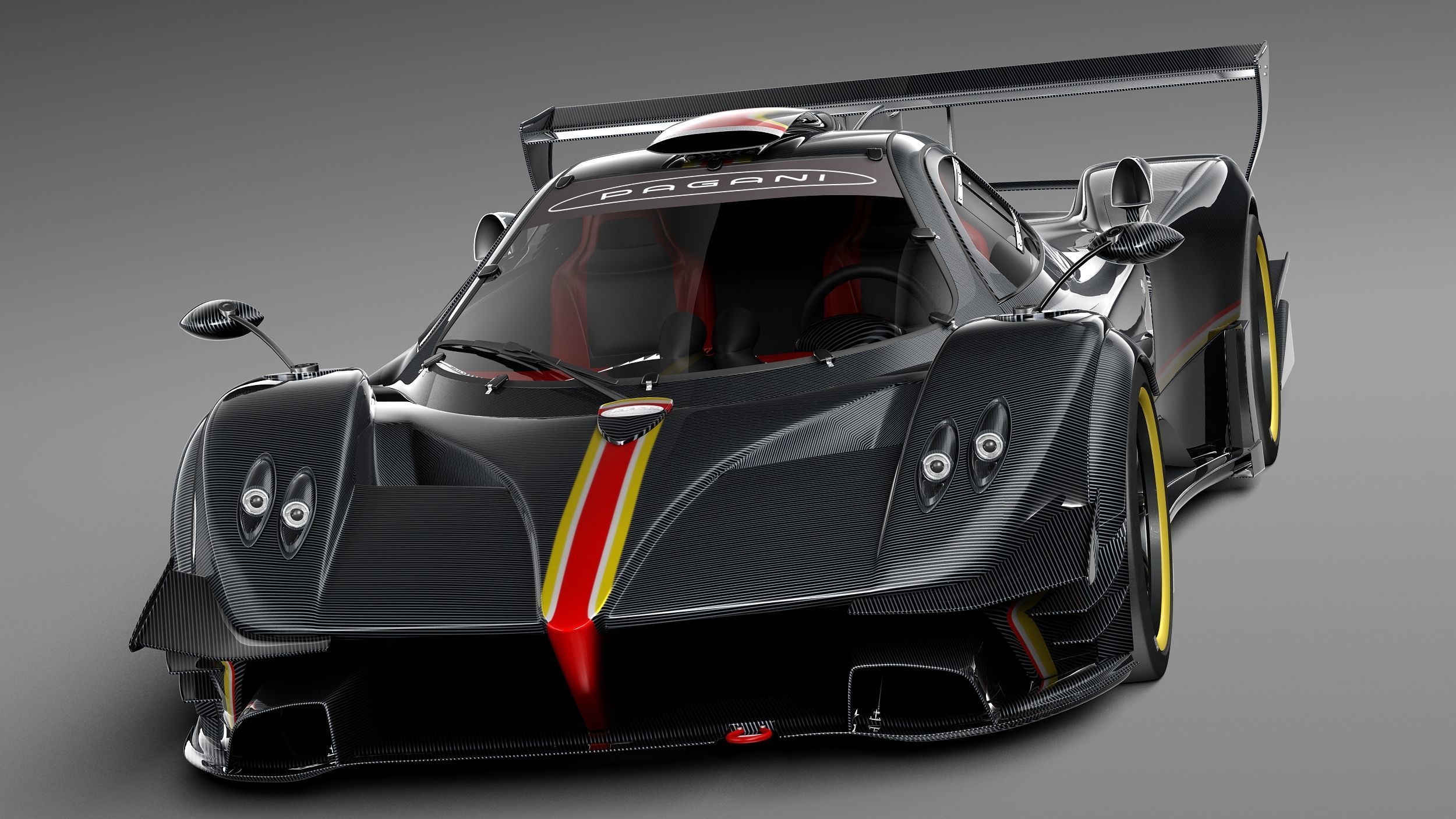 Pagani Zonda Revolucion 2013 3D model_1