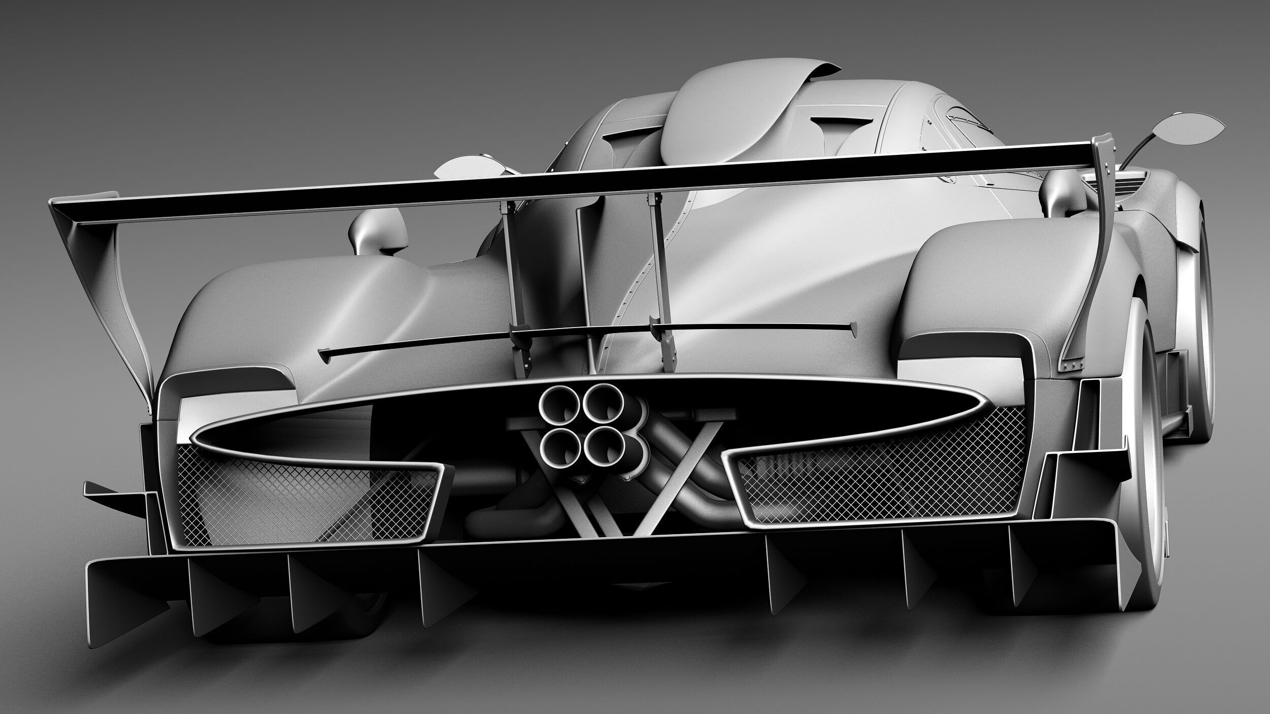 Pagani Zonda Revolucion 2013 3D model_13