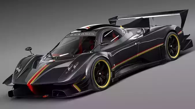Pagani Zonda Revolucion 2013 3D model