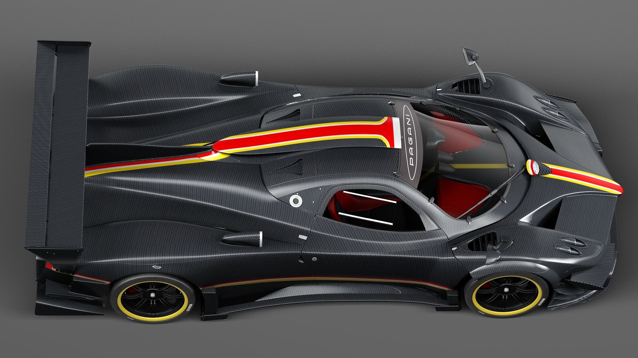 Pagani Zonda Revolucion 2013 3D model_7