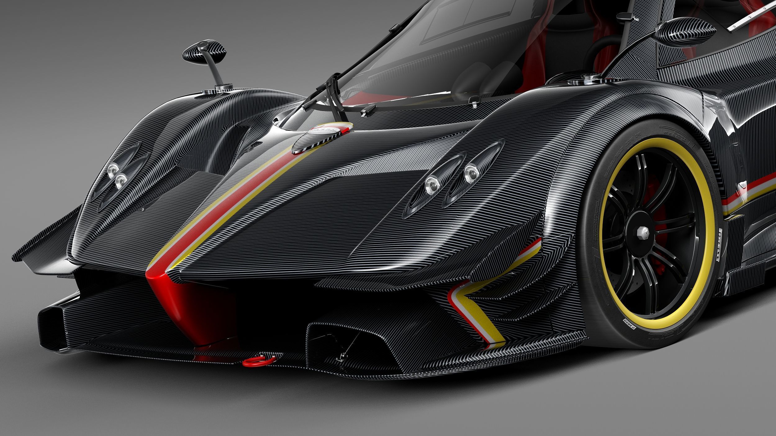 Pagani Zonda Revolucion 2013 3D model_2