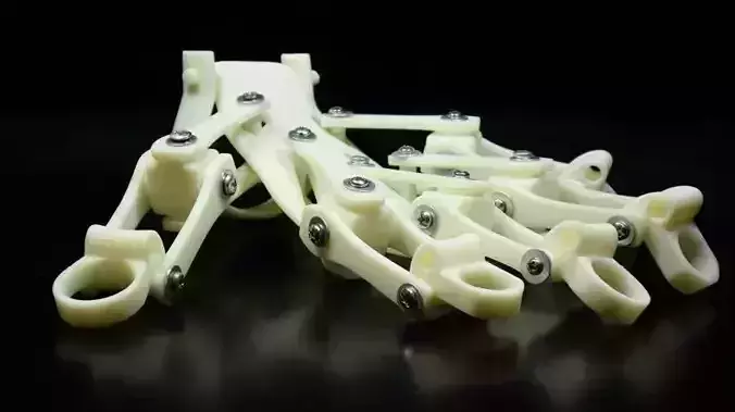 3D PRINTED EXOSKELETON HANDS Free 3D print model
