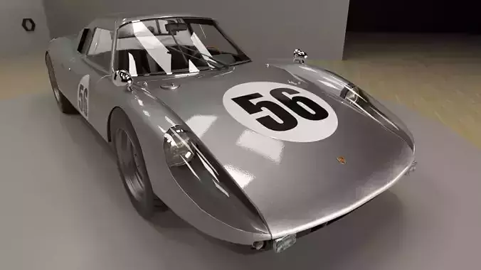 Porsche 904 Carrera GTS 3D model