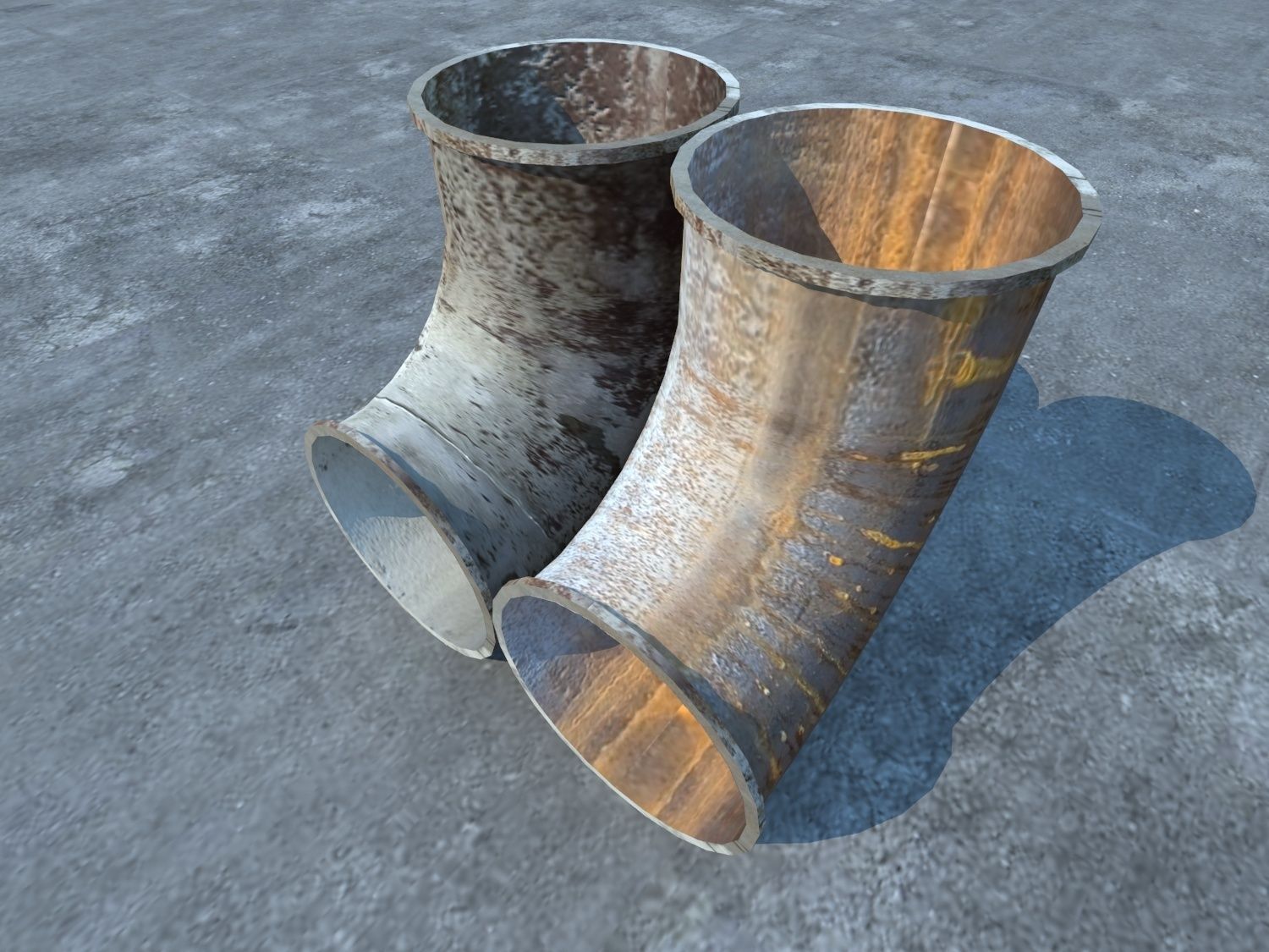 Pipeline Industrial 3D model_12