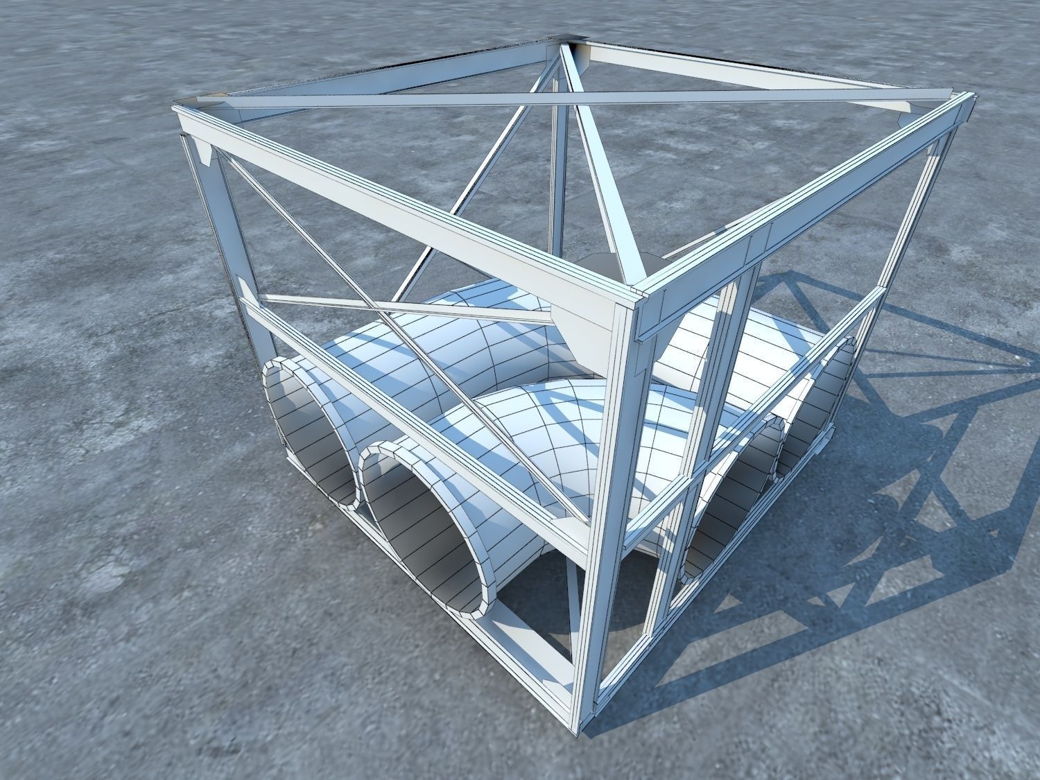 Pipeline Industrial 3D model_13