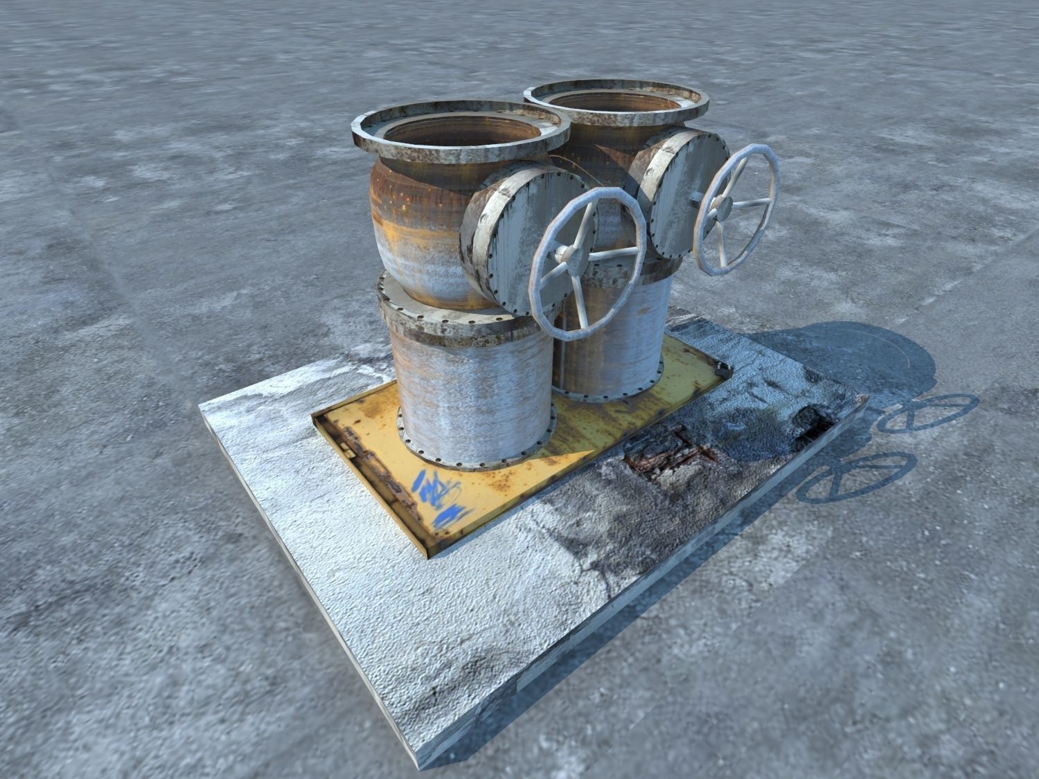 Pipeline Industrial 3D model_15
