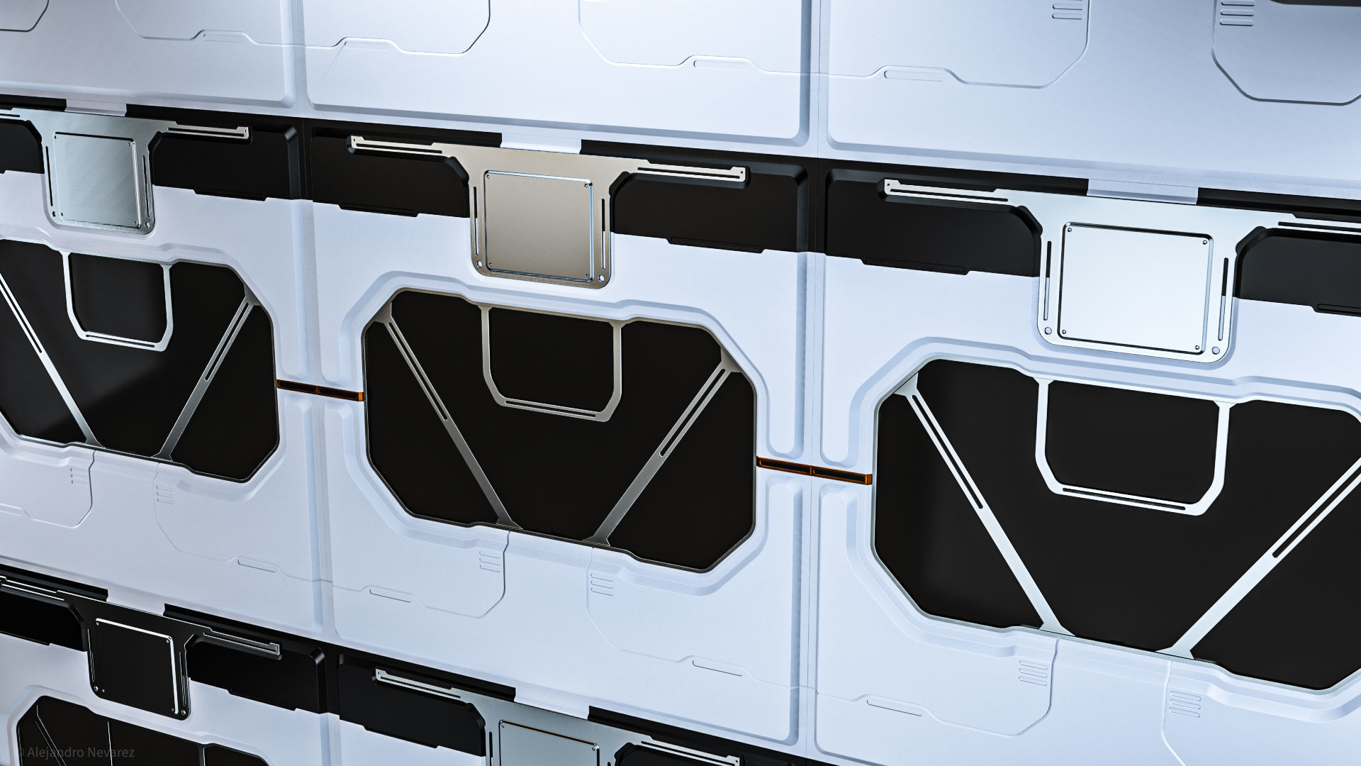 26 Sci-Fi 3D models - Interior Asset Pack 3D model_18