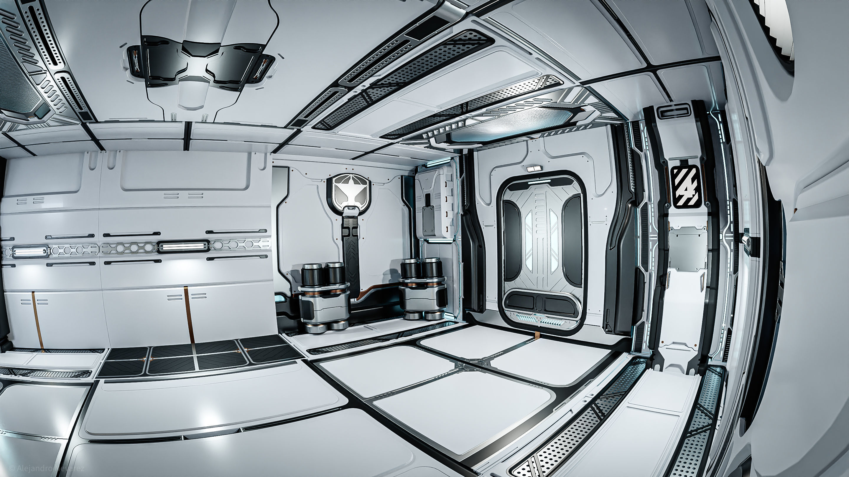 26 Sci-Fi 3D models - Interior Asset Pack 3D model_5