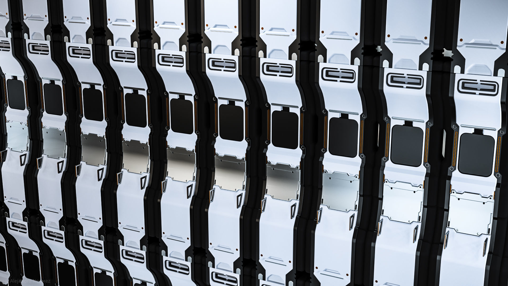 26 Sci-Fi 3D models - Interior Asset Pack 3D model_22